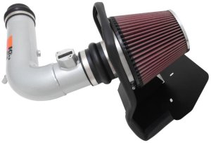Ford Explorer Performance Air Intake - K&N Engineering - Aluminum Mandrel-Bent Tube + High-Flow Oiled Cotton Filter - `11-`19 Ford Explorer Performance Air Intake - K&N Engineering - Aluminum Mandrel-Bent Tube + High-Flow Oiled Cotton Filter - `11-`19